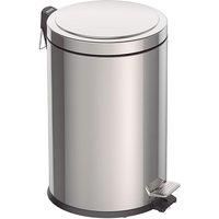 Tramontina 20L Stainless Steel Pedal, waste, bin, garbage, trash, 20 Litre