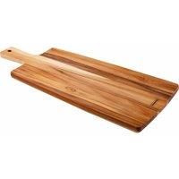 Tramontina Premium Teak Wood Chopping Board - Large Carving and Serving Board, 48cm x 19cm x 1.5cm, Versatile Kitchen Accessory for Cutting, Serving, and More