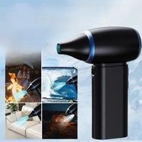 Turbo Jet Fan, 130000RPM Powerful Violent Air Blower Vacuum Dust Cleaner Wind Speed 52m/s Portable