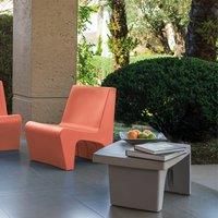 Tramontina Berta Polyethylene Coffee Table (Grey)