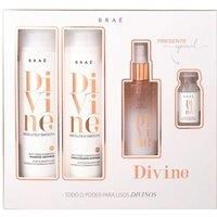 Braé - KIT Divine 4 in 1, Shampoo, Conditioner, Plume Serum and Power Dose