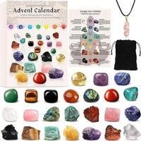 24-Piece Crystal Healing Stones Christmas Advent Calendar