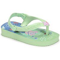 Havaianas Unisex Baby Peppa Pig Flip-Flop, Green Garden, Numeric_3 UK Child