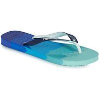 Havaianas  TOP LOGOMANIA MULTICOLOR  women's Flip flops / Sandals (Shoes) in Blue