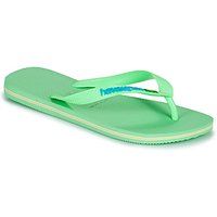 Havaianas  BRASIL LOGO  women's Flip flops / Sandals (Shoes) in Green