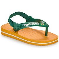 Havaianas  BABY BRASIL LOGO  boys's Children's Flip flops / Sandals in Yellow