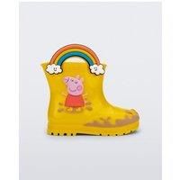 Mini Melissa Welly x Peppa Pig Jelly Boots in Yellow | Size: Infant 10