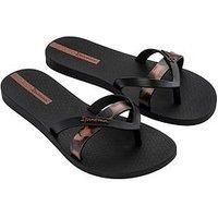 Ipanema Women/'s Kirei Chic Fem Flip-Flop, Brown, 2/3 UK
