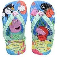 Havaianas Baby Peppa Pig Flip Flop - Blue