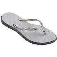 Havaianas Slim Point Flip Flops - Grey