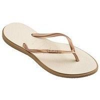 Havaianas  SLIM POINT  women's Flip flops / Sandals (Shoes) in Beige