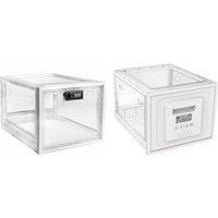 Multi-Functional Time Lock And Password Secured Storage Box For Home & Office
