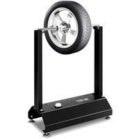 Motorcycle Tyre Balancer Motor Bike Rim Tire Balancing Spin Static Truing Stand