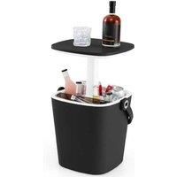 Portable Cooler Side Table