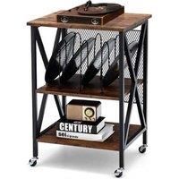 3-Tier Sofa Side Table