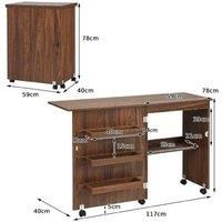 2-In-1 Folding Sewing Table