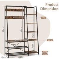 Hall Tree With Storage Bench