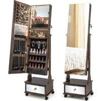 Standing Jewelry Armoire