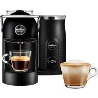 Lavazza, A Modo Mio Jolie & Milk Coffee Machine, Coffee Capsule Machine with Integrated Milk Frother and Removable Grid, Compatible with A Modo Mio Coffee Pods, 1250 W, 220–240 V, 50–60 Hz, Black