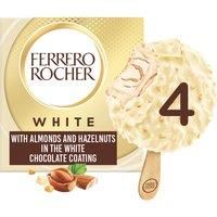 Ferrero Rocher White Ice Cream 4 x 70ml