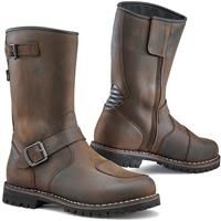 TCX Fuel Waterproof Motorbike Motorcycle Touring Boots - Brown