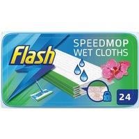 24 FLASH SPEEDMOP WET CLOTHS REFILLS LEMON SPEED MOP REFILL NEW & SEALED BARGAIN