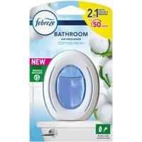 2 x Febreze 2in1 Bathroom / Small Spaces Air Freshener 7.5 ml - Vanilla.