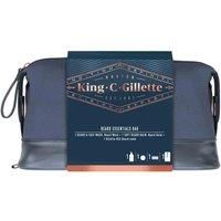 Gillette King C. Beard Grooming Kit for Men, Beard & Face Wash + Beard Balm + Comb, Gift Set Ideas for Him/Dad