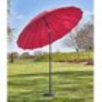 Norfolk Leisure Geisha Fibreglass Parasol-Fuchsia