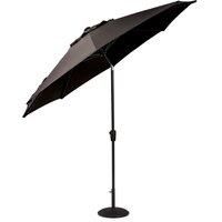 Garden Must Haves Elizabeth 2.2m Parasol (base not included) - Carbon