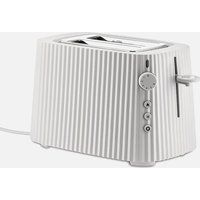 Alessi Plisse Toaster - White - UK Plug