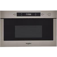 Whirlpool AMW423/IX Integrated Microwave Oven in Stainless Steel