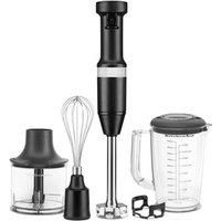 KitchenAid 5KHBV83 Corded Hand Blender - Matte Black