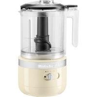KitchenAid 1.19L Cordless Mini Food Processor  Almond Cream