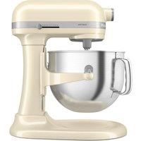 KitchenAid Artisan Almond Cream 6.6L Bowl Lift Food Mixer With FREE Gift