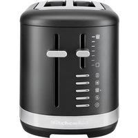 KitchenAid Manual Control 2 Slice Toaster Matte Black (5KMT2109BBM)