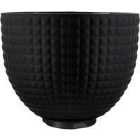 KitchenAid Ceramic 4.8L Mixer Bowl Studded Black