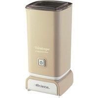 Ariete 2878/03 Milk Frother Vintage Style, Easy Pour Spout, Easy Clean, Non-Stick Interior, Cream