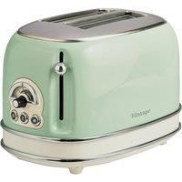 Ariete Toaster 2 Slices Stainless Steel Vintage 810W Green