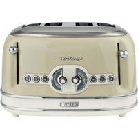 Ariete 156/03-beige Toaster which is Designed for Four Slices Vinatge-156/03-beige, Beige