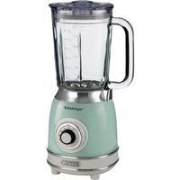 Vintage Glass Jug Blender, 1.5 Litre, 1000 W, Blue, Ariete 58305