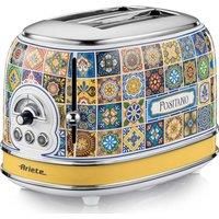 Ariete 2 SLICE POSITANO DESIGN TOASTER, Multi