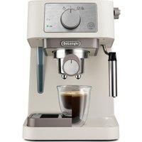 De/'Longhi Manual Coffee Machine Stilosa EC260.CR, 15 Bar Pressure, Cappuccino System, Automatic Switch-Off, Compatible with ESE pods, 2 Level Tray, Capacity 1L Cream