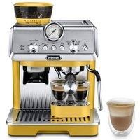 DELONGHI La Specialista Arte EC9155.Y Bean to Cup Coffee Machine £ Stainless Steel & Yellow, Stainless Steel
