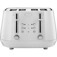 DeLonghi CTY4003.W Eclettica 4 Slice Toaster - White