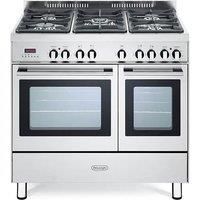 Delonghi DTR906DF Professional 90cm Twin Cavity Dual Fuel Range in St