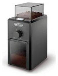 Delonghi KG79 110 Watts 16 Litres 120g Burr Coffee Grinder in Black New