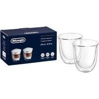 Delonghi 5513214601 Cappuccino Thermo Glasses - Pack of 2