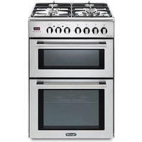 Delonghi DDC606DF 60cm Freestanding Double Oven Duel Fuel Cooker in St