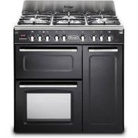 Delonghi D3VR908DFBL 90cm Vintage Triple Cavity Dual Fuel Range Cooker